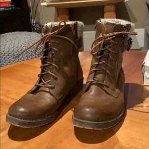 Brown Madden Girl Aviator Boots